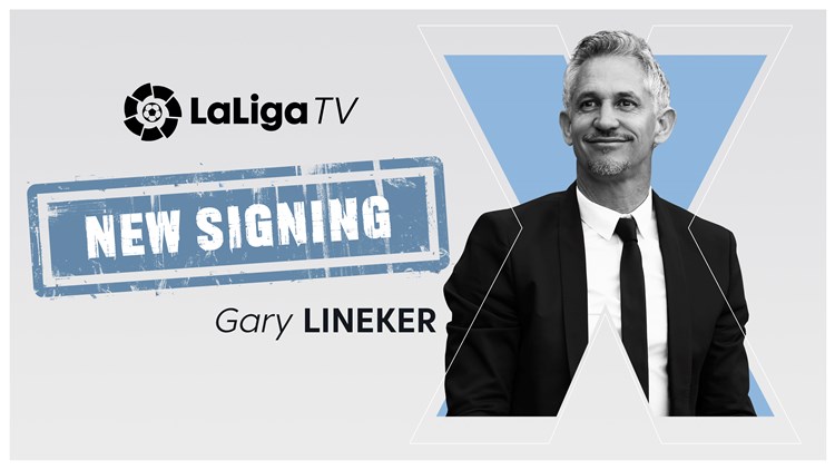 GARY LINEKER JOINS LALIGA TALENT LINE-UP